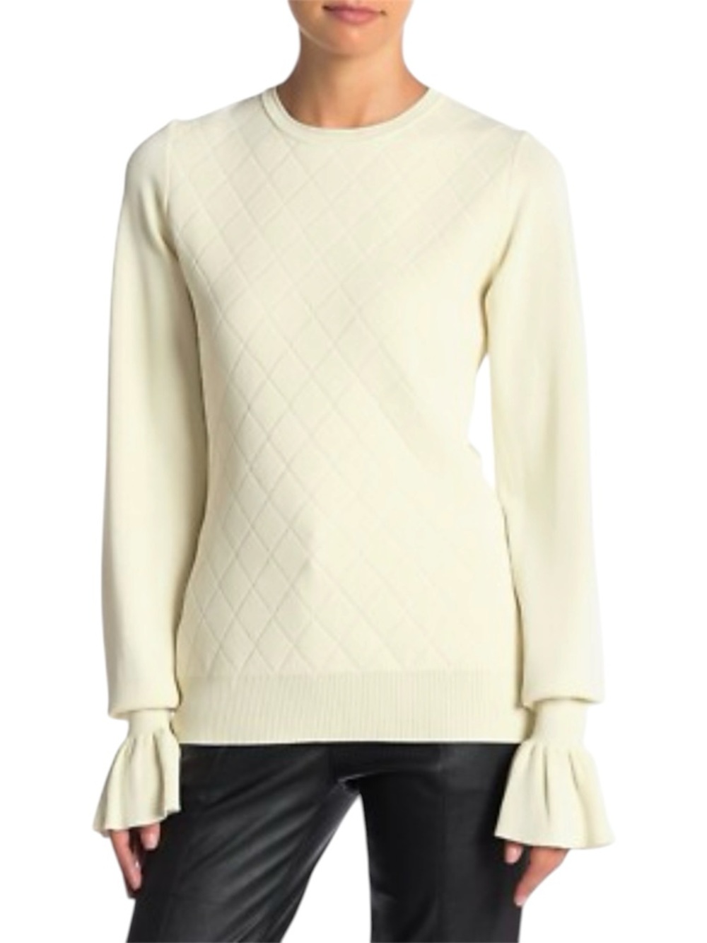 NEW Opening Ceremony compact flare sleeve top size XS